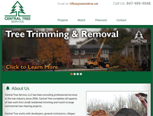 Tablet Screenshot of centraltree.net